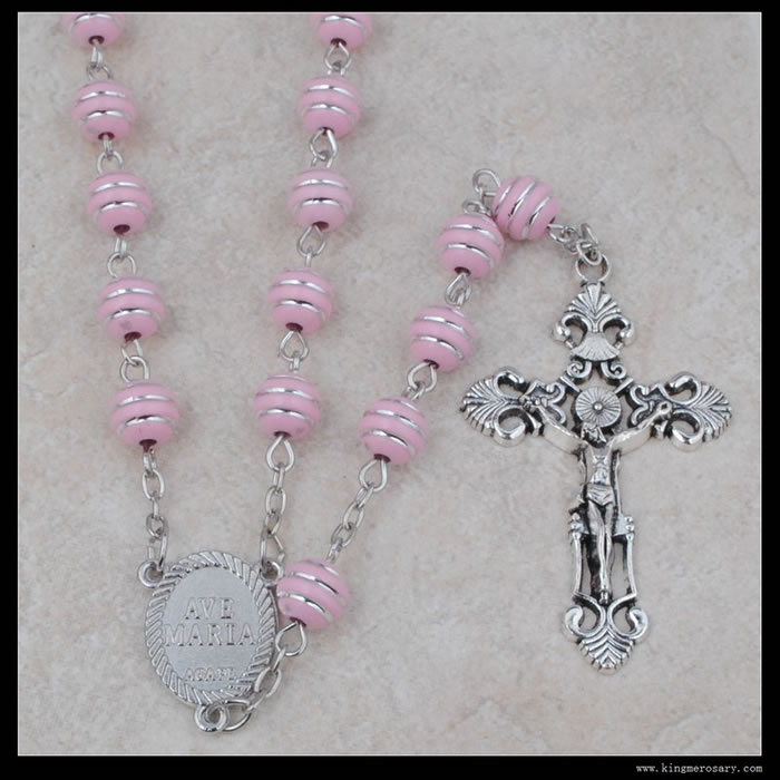 ,plastic beads rosary